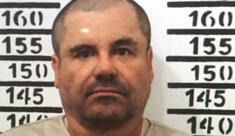 Joaquín "El Chapo" Guzmán's official mugshot