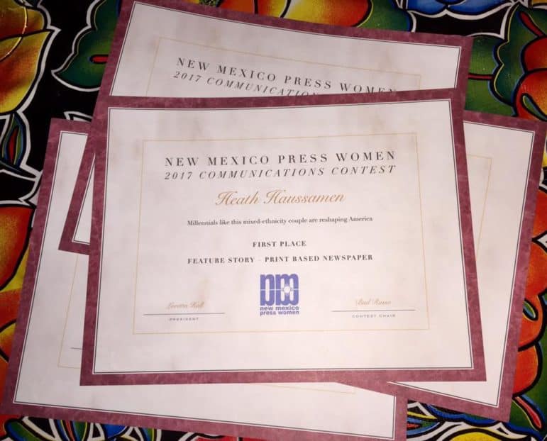 NM Press Women awards