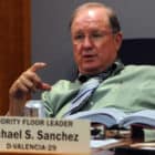 Senate Majority Leader Michael Sanchez (Photo by Heath Haussamen)