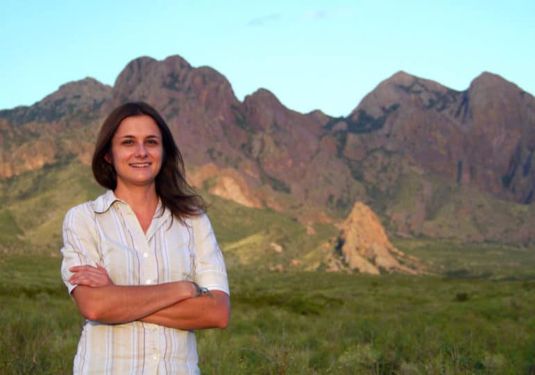 This column's author, Meg G. Freyermuth, shown here, is a full-time artist, musician, writer, gardener, explorer, and volunteer from Las Cruces.