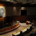 The Senate chambers at the Roundhouse in Santa Fe.