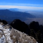 Sandia Peak on Jan. 31.