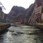 The Colorado River at the Hoover Dam